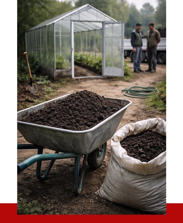 Чернозем для теплицы в Карасуке с доставкой от 1524 р. | ПРОНЕРУДКск