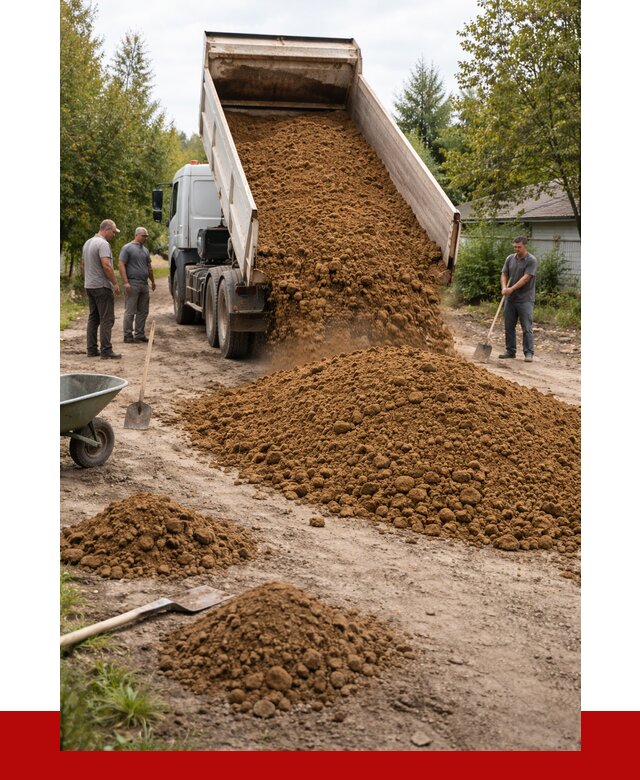 Купить суглинок с доставкой в Карасуке от 2539 р. за куб | ПРОНЕРУДКск