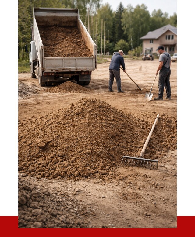 Суглинок для планировки в Карасуке с доставкой от 4266 р. | ПРОНЕРУДКск