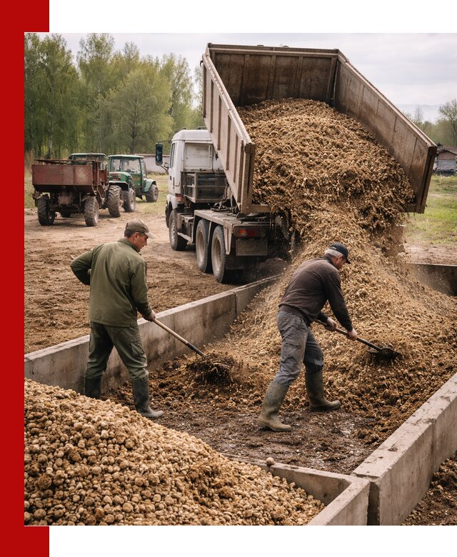 Куриный помет с доставкой в Карасуке оптом и в розницу
