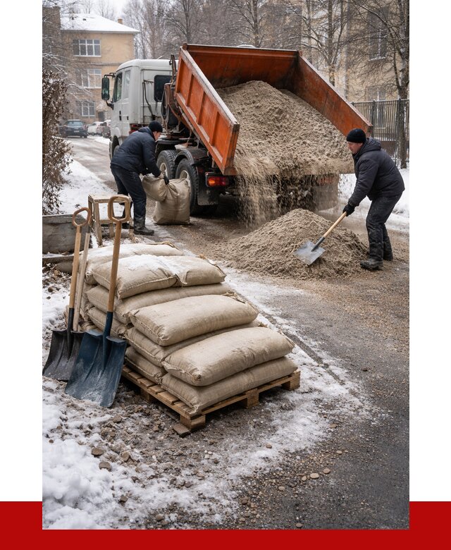 Противогололедные материалы оптом в Карасуке от 4266 р. | ПРОНЕРУДКск
