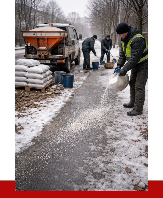 Реагент против гололеда в Карасуке с доставкой от 4571 р. | ПРОНЕРУДКск