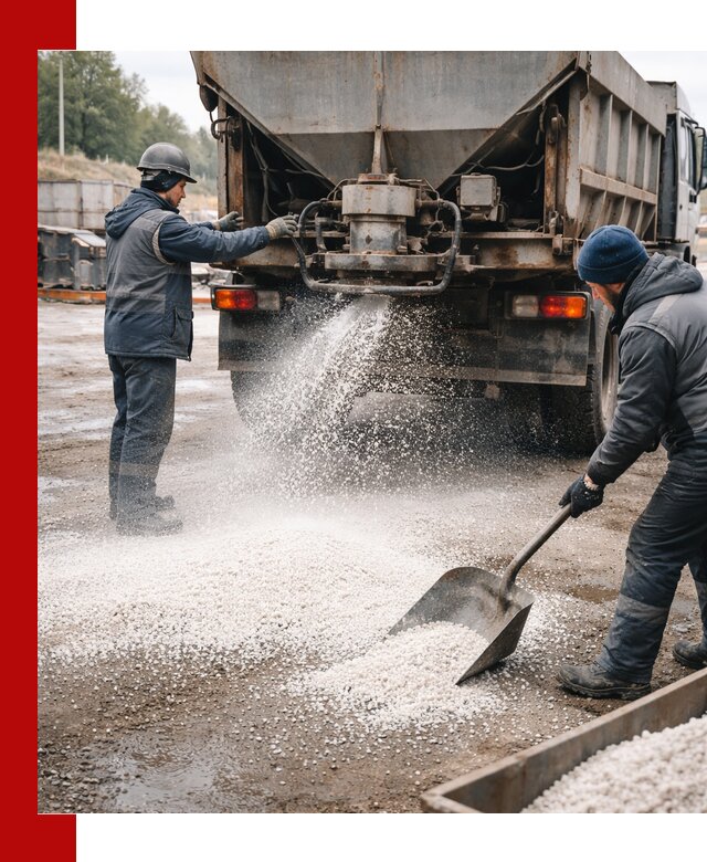 Доставка и продажа хлористого кальция в Карасуке