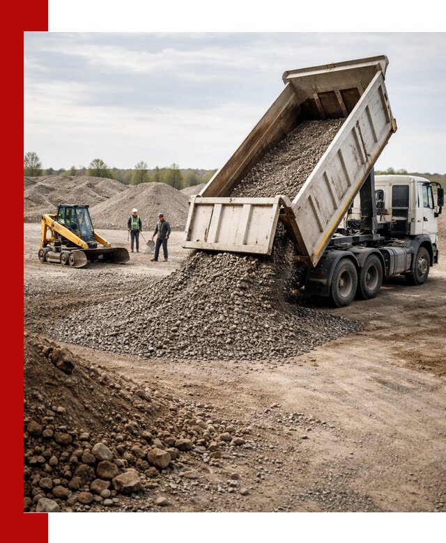 Доставка самосвалом 25 м³ в Карасуке быстро и надежно