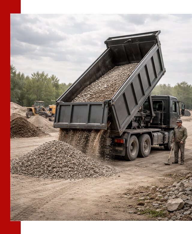 Доставка самосвалом 30 м3 по выгодным ценам в Карасуке