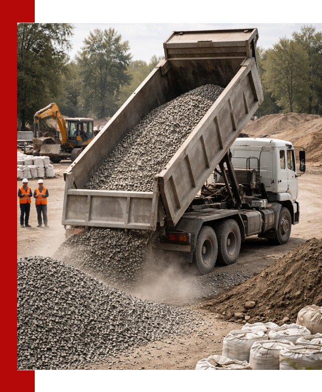 Аренда самосвала в Карасуке для доставки сыпучих и нерудных материалов