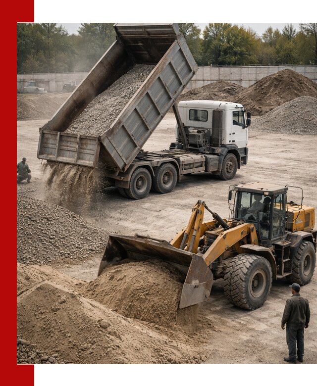 Перевозка сыпучих грузов самосвалами и бортовыми в Карасуке