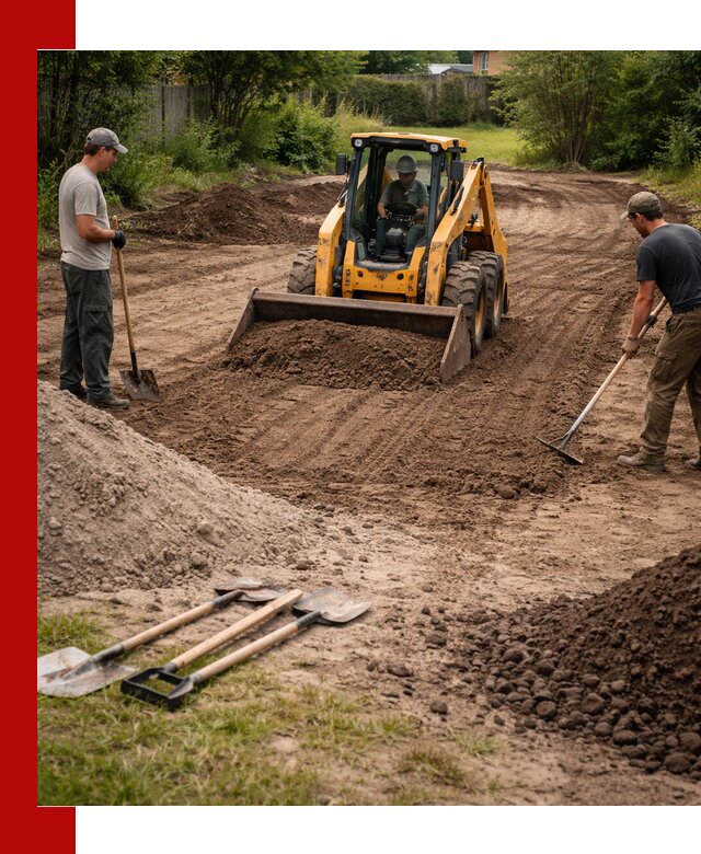 Планировка участка грунтом с вывозом и доставкой в Карасуке